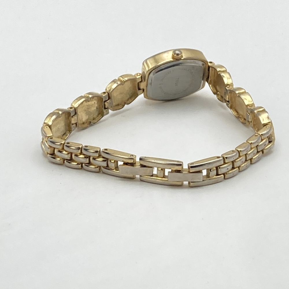 Abalone Women's Watch 19mm Gold Tone MOP Dial w/Extender New Battery 7.25" - Picture 12 of 16